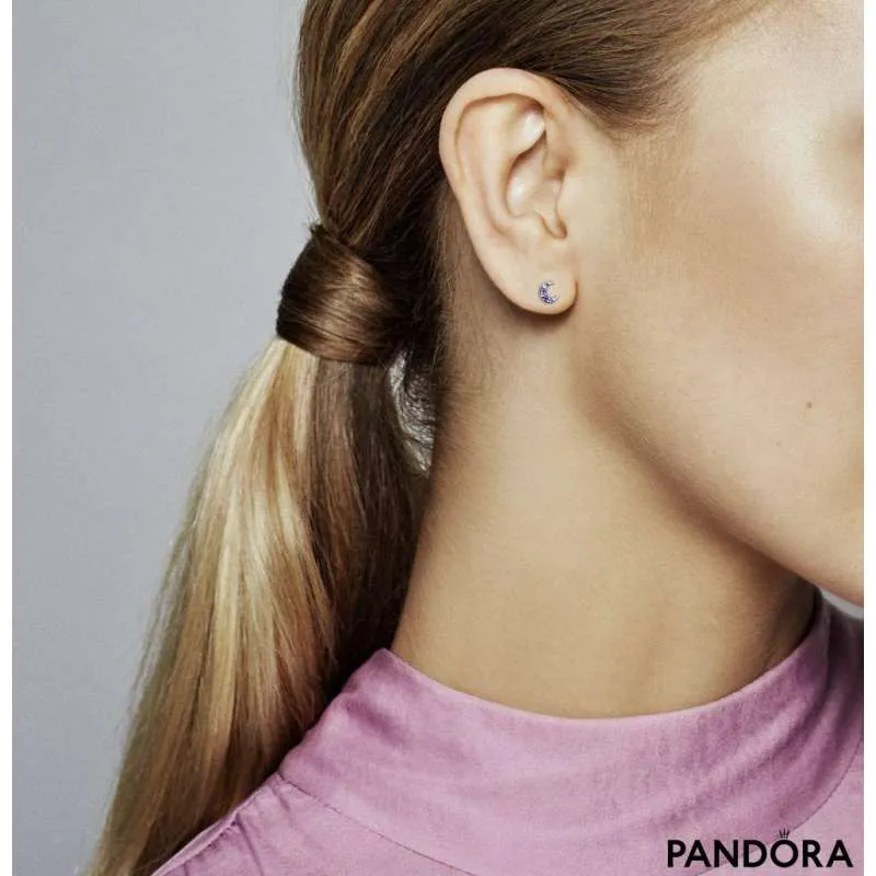 My Moon Single Stud Earring | PANDORA