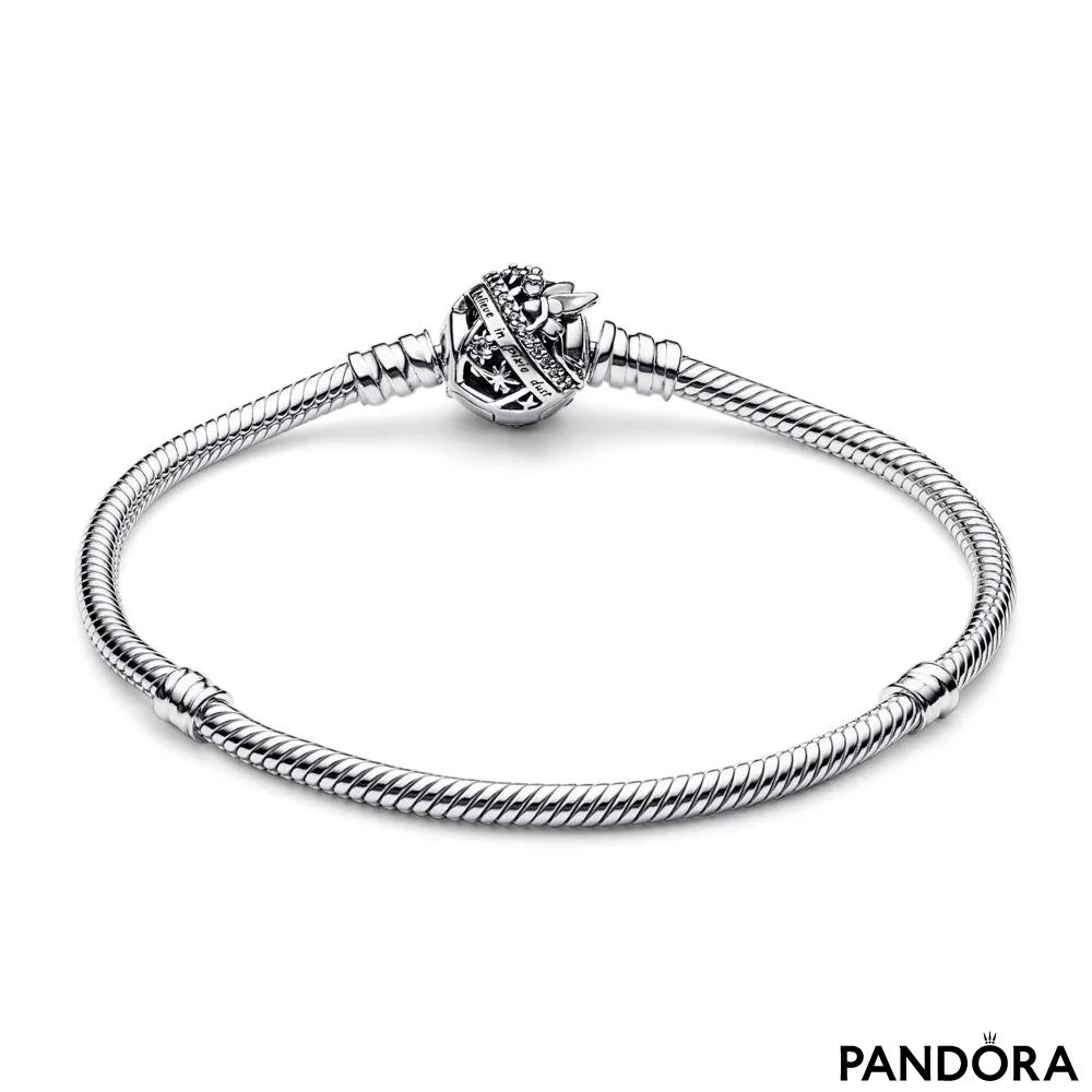 Pandora Styled Silver Charm Bracelet - Pink / 20cm | Pulseiras com  pingentes, Pulseira ametista, Pulseiras rosas