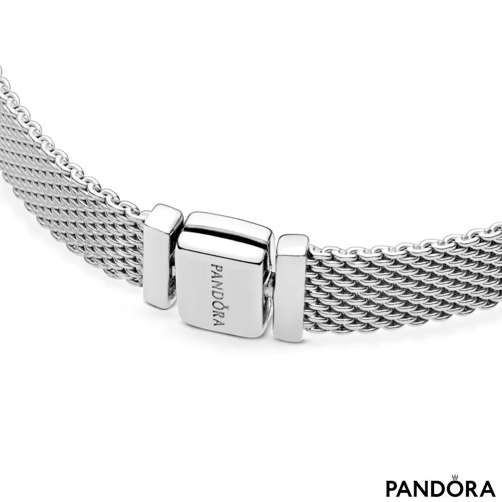 Pandora Moments Mesh Bracelet curated on LTK