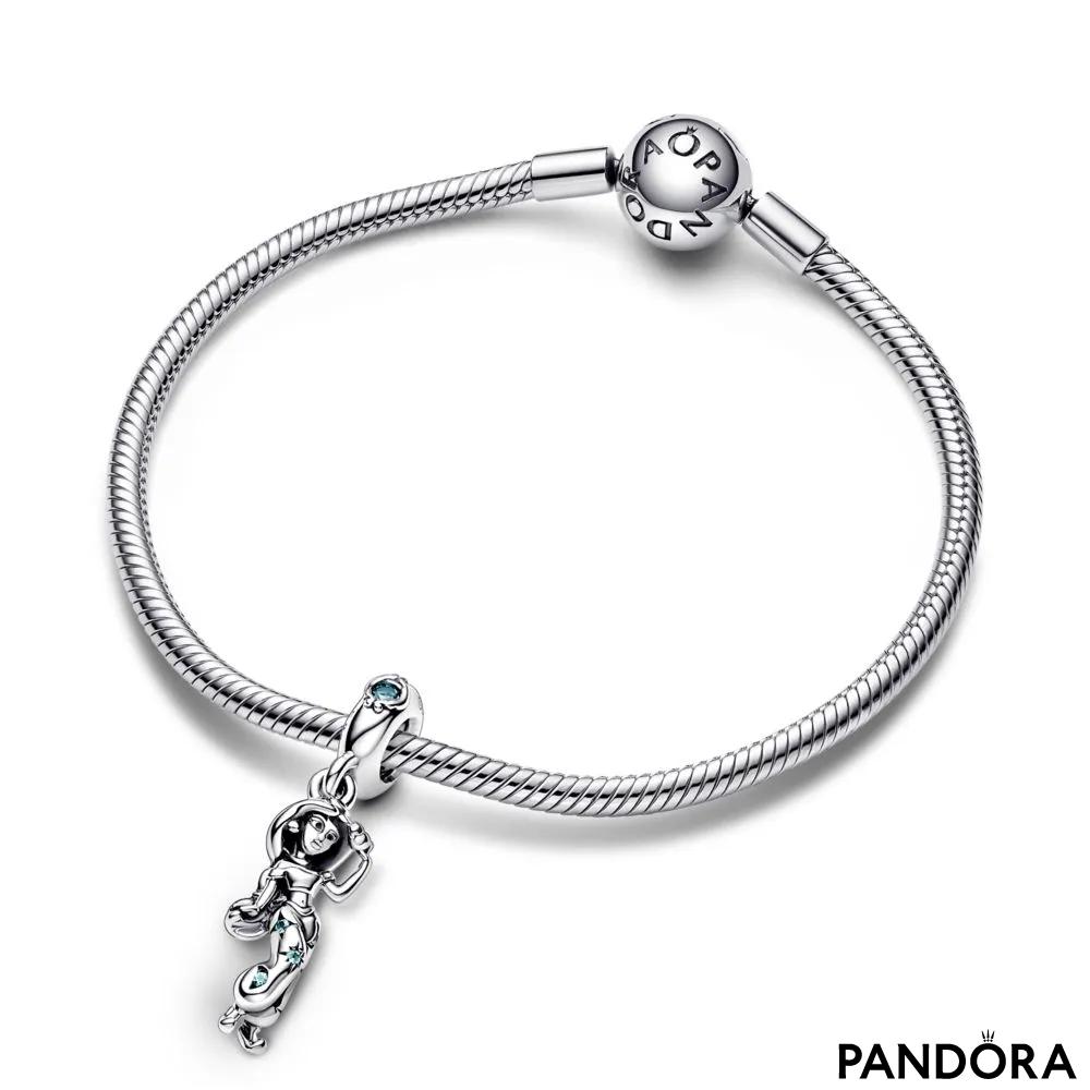 Buy New Sterling Silver Disney Parks Aladdin Jasmine Charm for Pandora  Bracelet 799507C01 W/box Online in India - Etsy